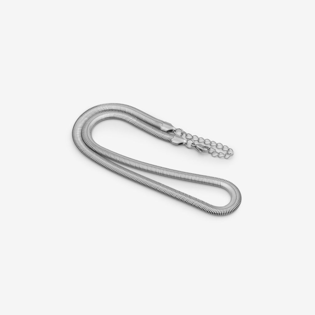 Collier « Viper » en acier inoxydable