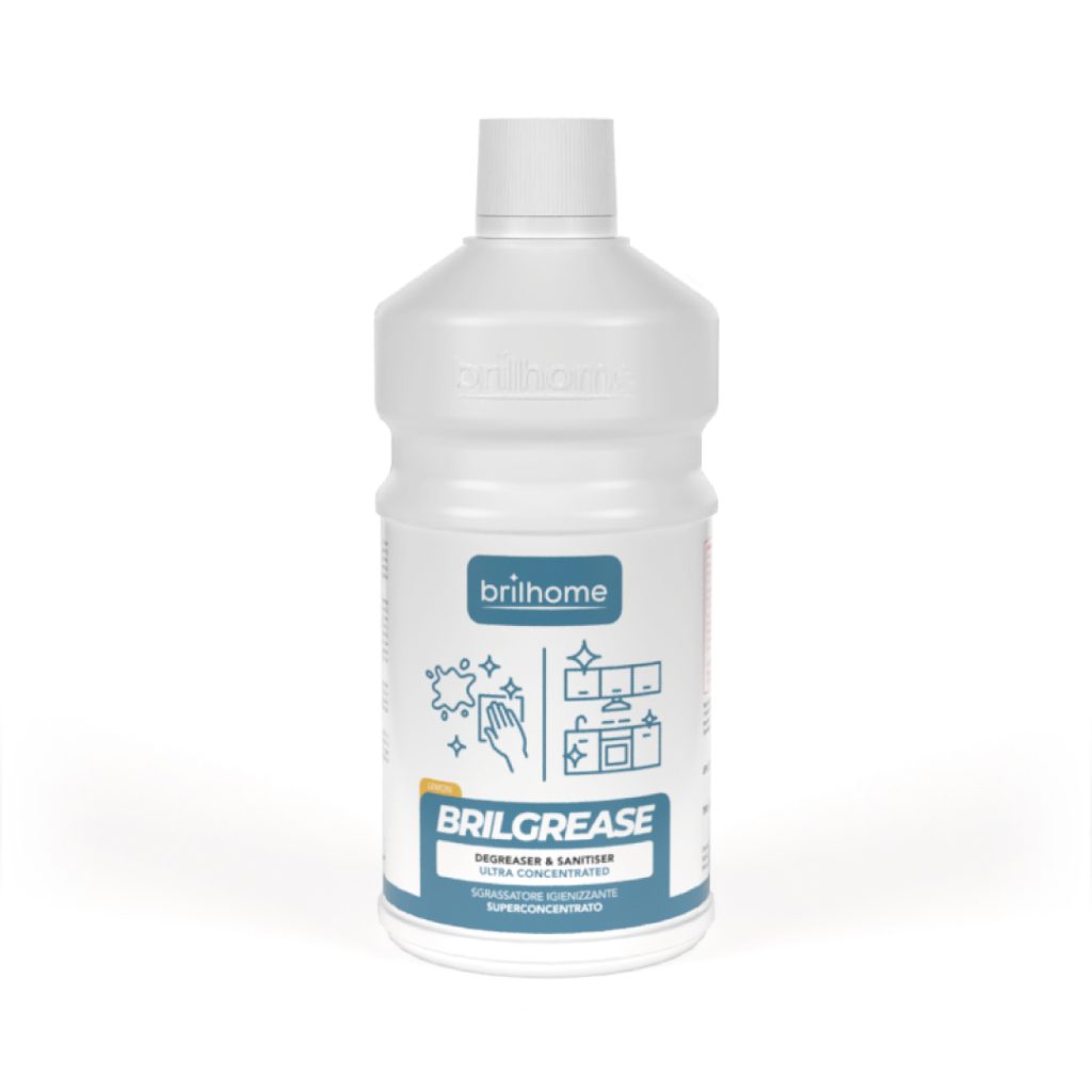 Brilgrease - Dégraissant et Assainissant Super-Concentré – 750ml