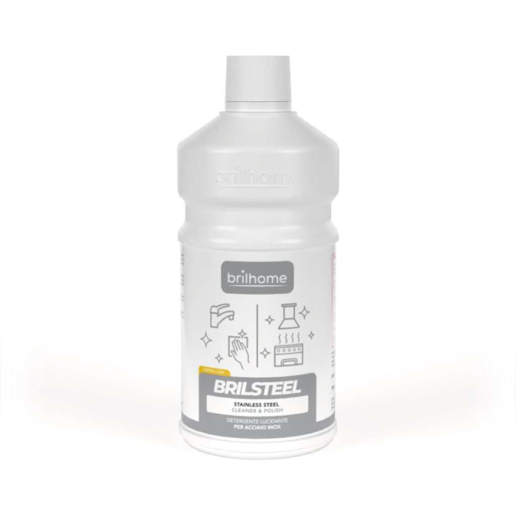 Brilsteel – Nettoyant Polissant pour Acier Inoxydable – 750ml