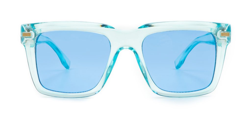 Lunettes de Soleil ‘Murano’ – Élégance Cristalline et Solaire