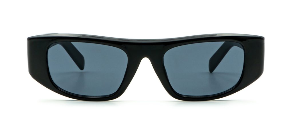 Lunettes de Soleil « Palermo » – Black & Verres Gris