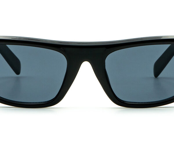 Lunettes de Soleil « Palermo » – Black & Verres Gris