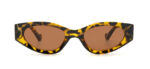 Lunettes de Soleil Femme « Amalfi » Léopard – Édition Vintage