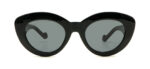 Lunettes de Soleil Femme ‘Roma’ – Monture Noire & Verres Gris