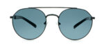 Lunettes de Soleil Unisexe « Trento » – Monture Noire & Verres Gris