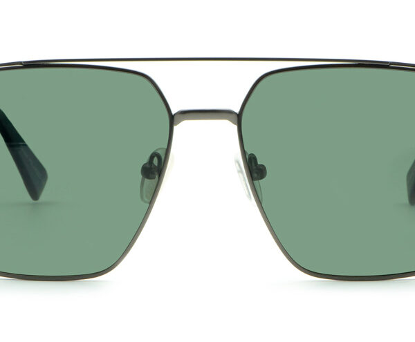 Lunettes de Soleil Homme ‘Messina’ – Élégance Aviateur & Protection Verte