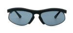 Lunettes de Soleil « Riccione » – Monture Noire Mate & Verres Gris