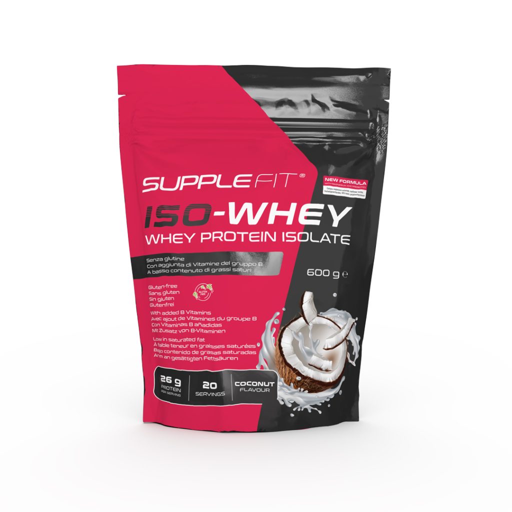 Iso-Whey – Protéines Isolées Goût Noix de Coco – 600g