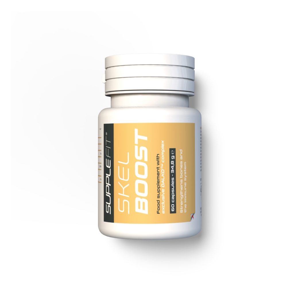 SKELBOOST – Renforcement des os et de l’immunité – 60 Gélules