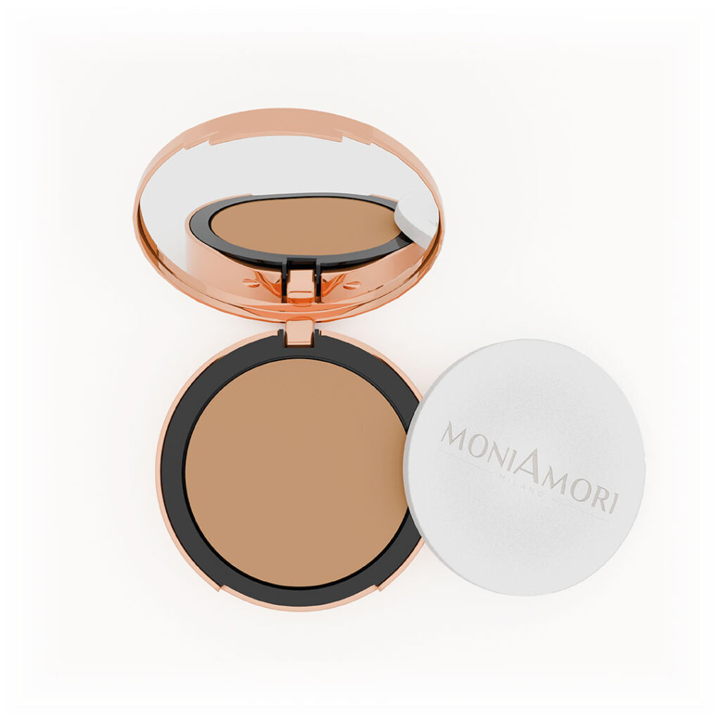 fond de teint compact solaire – teinte cannelle dorée 8g