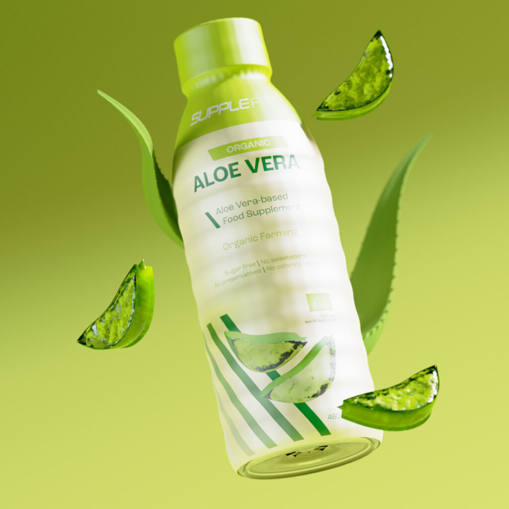 jus d’aloe vera biologique – supplefit 480ml - 1