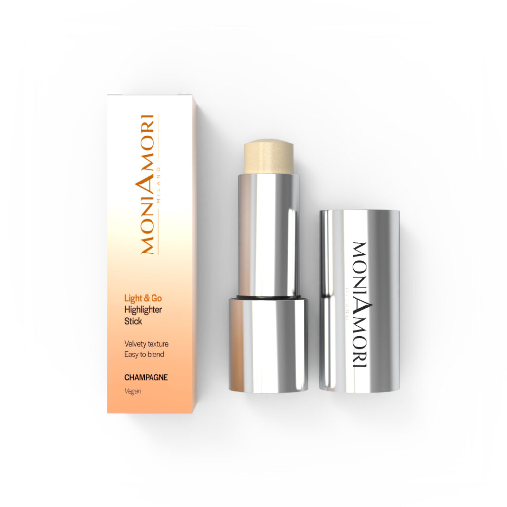 Light & Go Highlighter Stick MoniAmori – Teinte Champagne