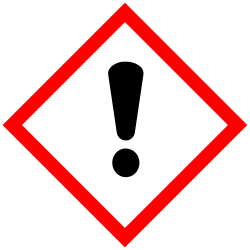 Pictogramme de danger GHS07 – point d’exclamation